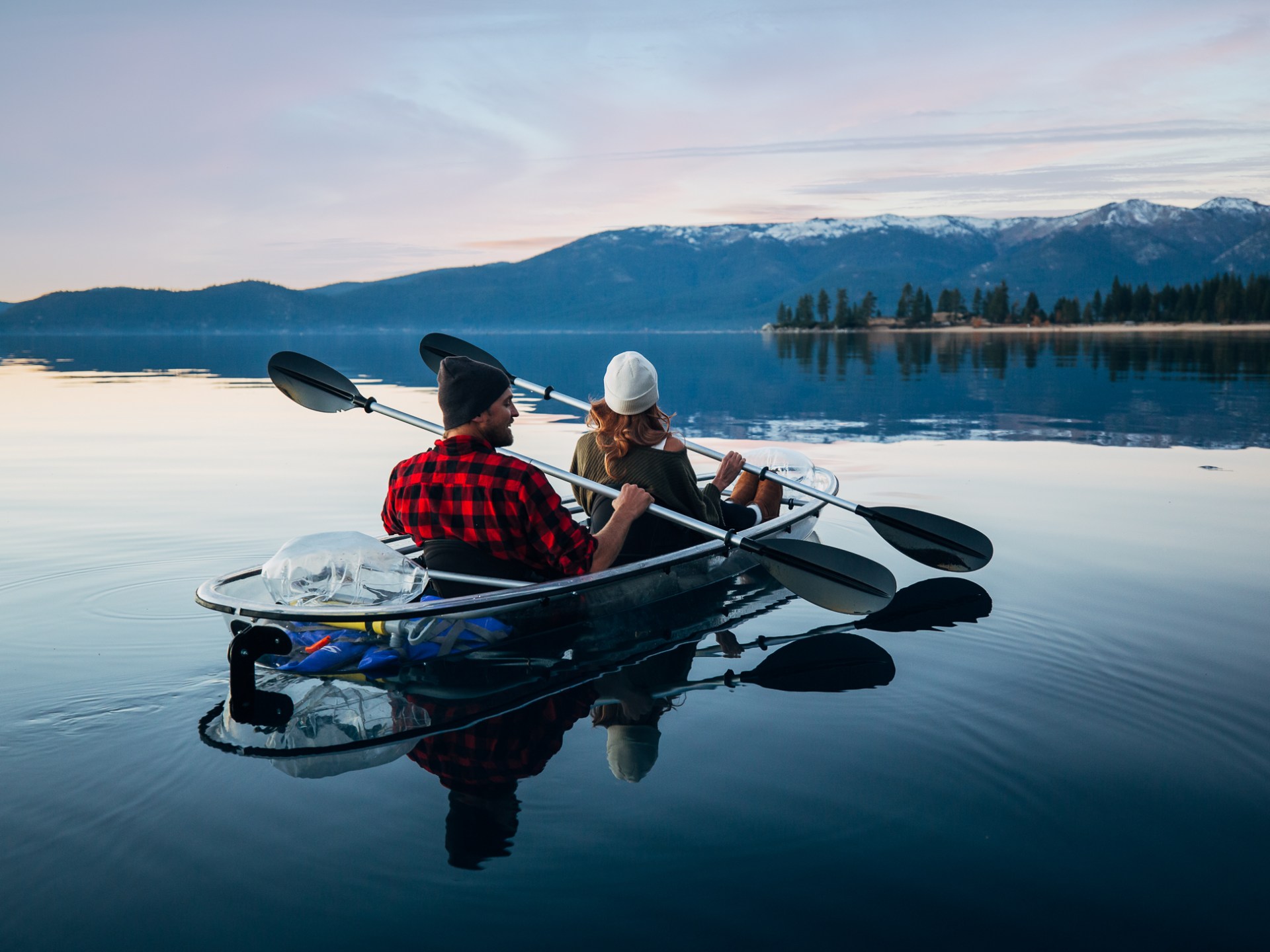 a small boat in a body of water